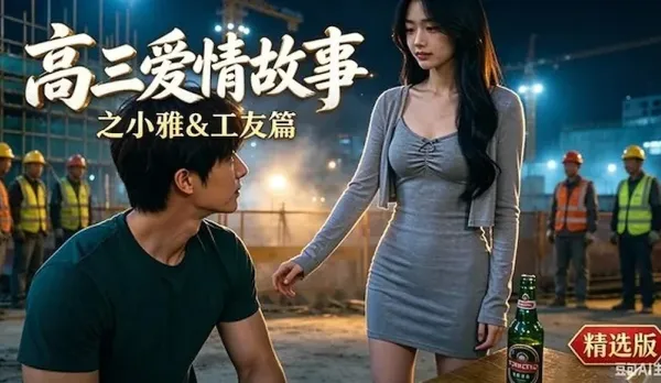 Senior Year Love Story Xiaoya Janitor Chapter AI Adult Short Drama Girlfriend Gets Drunk by Janitors Forced Kiss in Toilet Then Direct Hard Fuck Creampie Slutty Hole