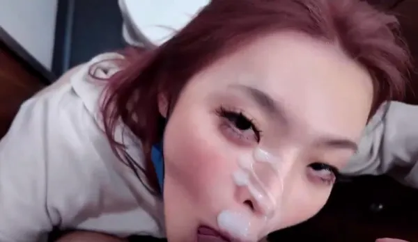 High-Speed Train Blowjob for Hottie by Kitty