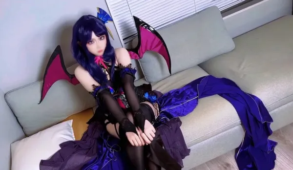 Genshin Raiden Shogun Succubus Ver Cosplay, Coser Sis Temporarily Stays Over Turns Into Succubus Seducing Me For Raw Fuck