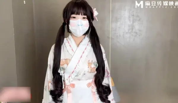 Offline Cosplay Playmate QQ Candy Pale Tender Beauty Meets Perverted Client