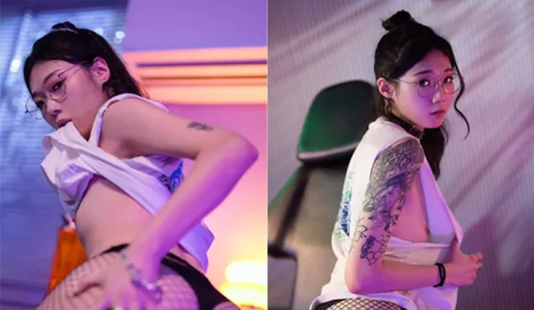 MD-0367 Tattooed Apprentice Forced to Repay Debt with Pussy - Father-Son Duo Wreck Her Tight Hole, Jojo