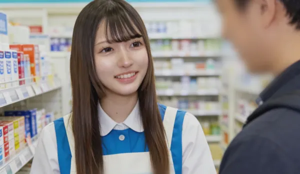 Tokyo Beauty: Rina, 20-Year-Old Drugstore Girl Pt.2