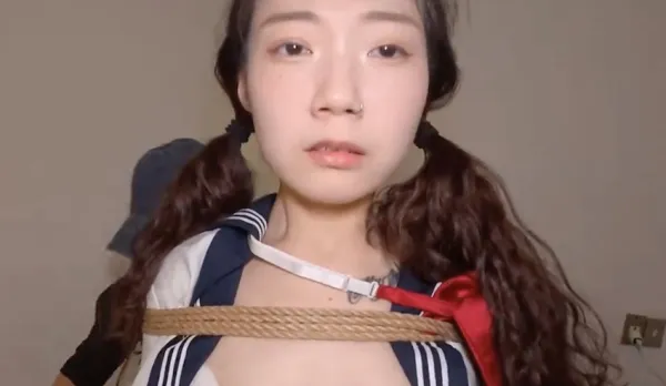 Willingly surrendering all control of her body, getting tied up and used like a living sex toy—fucked senseless until she squirts nonstop, still begging for more because it's never enough.