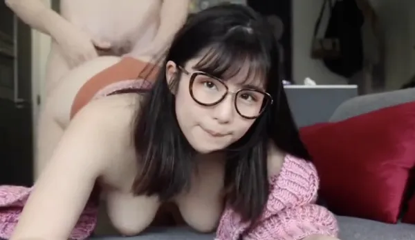 Big Ass Poked Up Enjoying Boyfriend’s Fierce Thrusting Pleasure