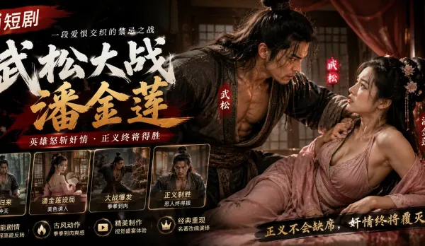 Wu Song Fights Pan Jinlian – Justice Won’t Be Absent, Catching Adultery in Bed and Punishing the Busty Slut, Cowgirl Grinding Then Doggy Hard Fucking and Creampie