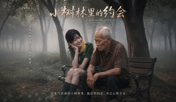 Date in the Woods | AI Adult Drama | Young Woman Meets an Old Man for Outdoor Sex, and He's Still Got It
