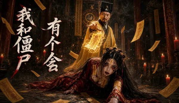 A Date with a Zombie | AI Adult Drama | Episode 1 | Taoist Priest Tames a Busty Zombie Girl with His Magic Wand