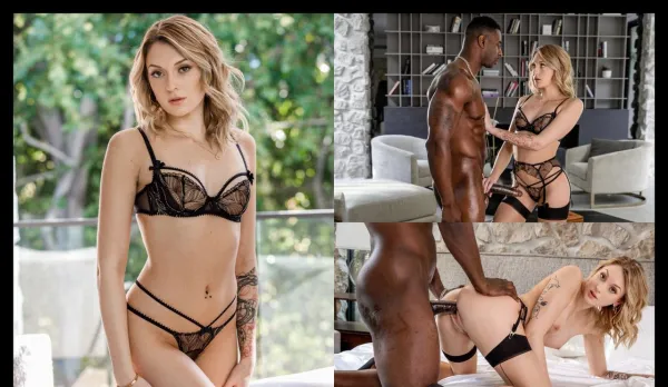 Tattooed Hottie Pounded Hard by Massive BBC and Creampied Charlotte Sins