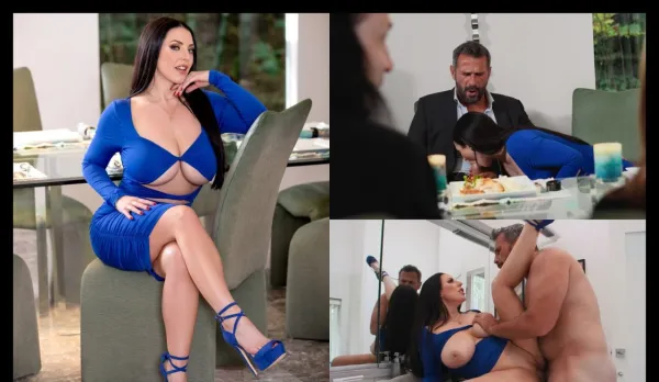 Dinner and Cock Angela White