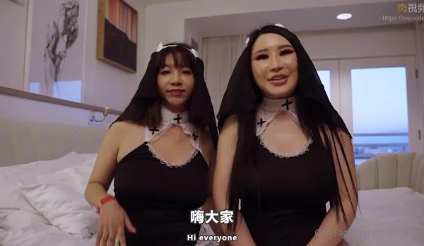 MMG-005 With American Pornstar in Nun Outfit