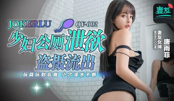 QY-002 Horny Young Housewife Public Toilet Leak! Toy Fucks Pussy to Ecstasy, Juices Gush Nonstop