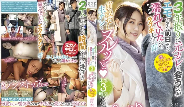 STARS-557 Reunion with Ex-BF at Love Hotel - Raw Insertion No Foreplay 3-Hour Pounding Fuck - Momoko Aoki