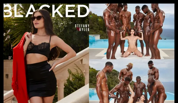 Gangbang Party with Massive Black Cocks - Stephanie Keller