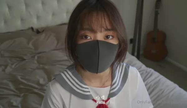 HongKongDoll - JK Half-Face Christmas Massive Tits 20 Min Extended Mega Special