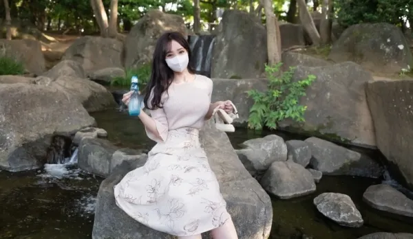 Pale Busty College Girl