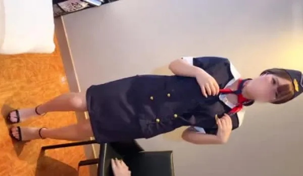 FC2PPV-1633088 Fair-Skinned Beauty Dreams of Being a Flight Attendant