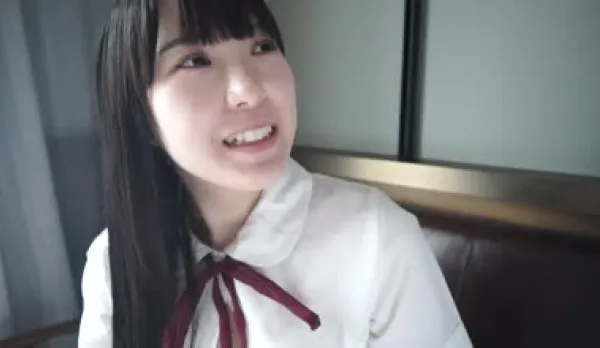 FC2PPV-1458145 Idol-Level Black-Haired Girl